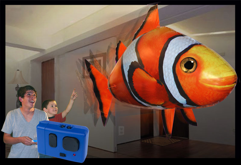 remote control flying fish balloon